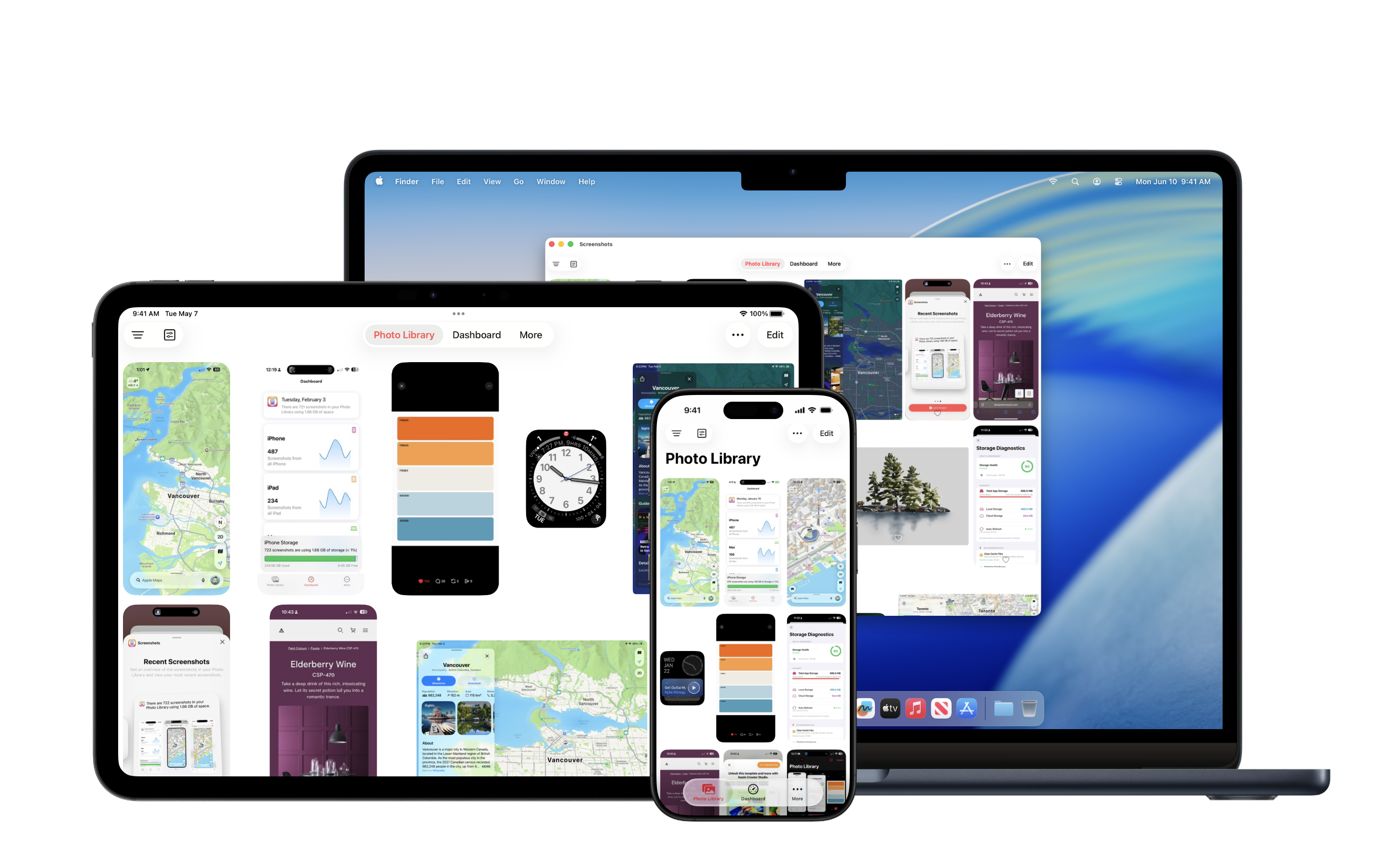 Screenshots Pro on iPad